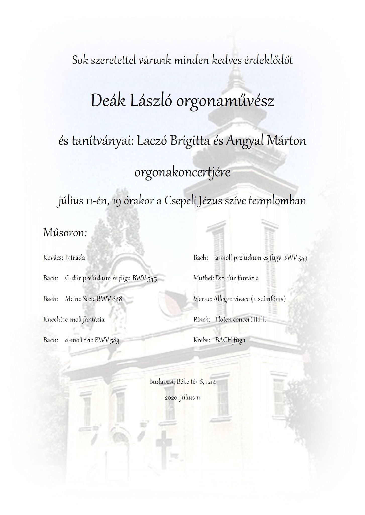 Orgonakoncert
